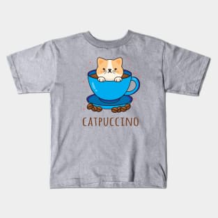 Catpuccino Kids T-Shirt